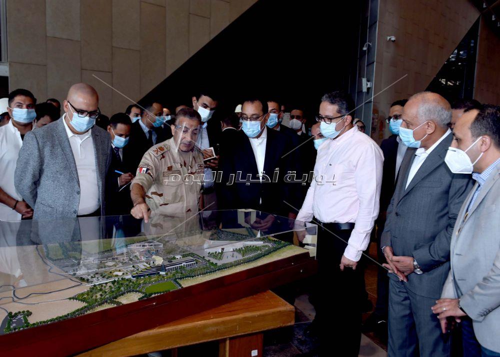 جولة رئيس الوزراء بالمتحف الكبير‎
