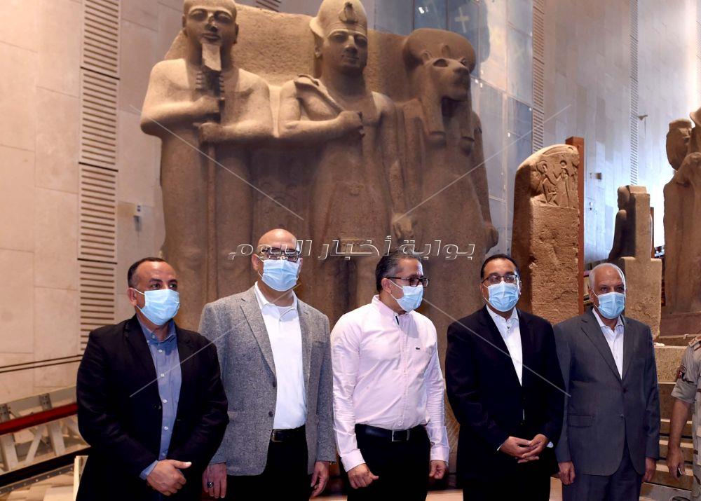 جولة رئيس الوزراء بالمتحف الكبير‎