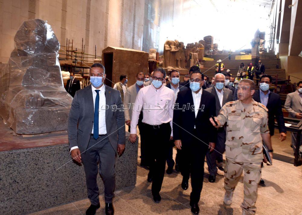 جولة رئيس الوزراء بالمتحف الكبير‎
