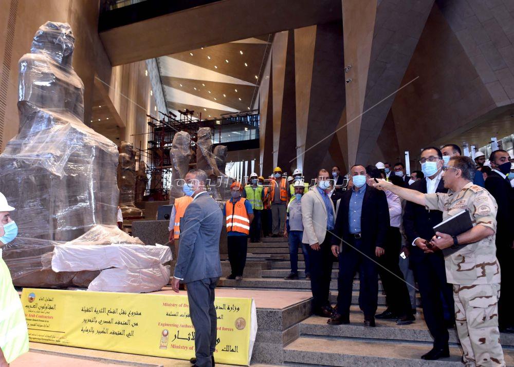 جولة رئيس الوزراء بالمتحف الكبير‎