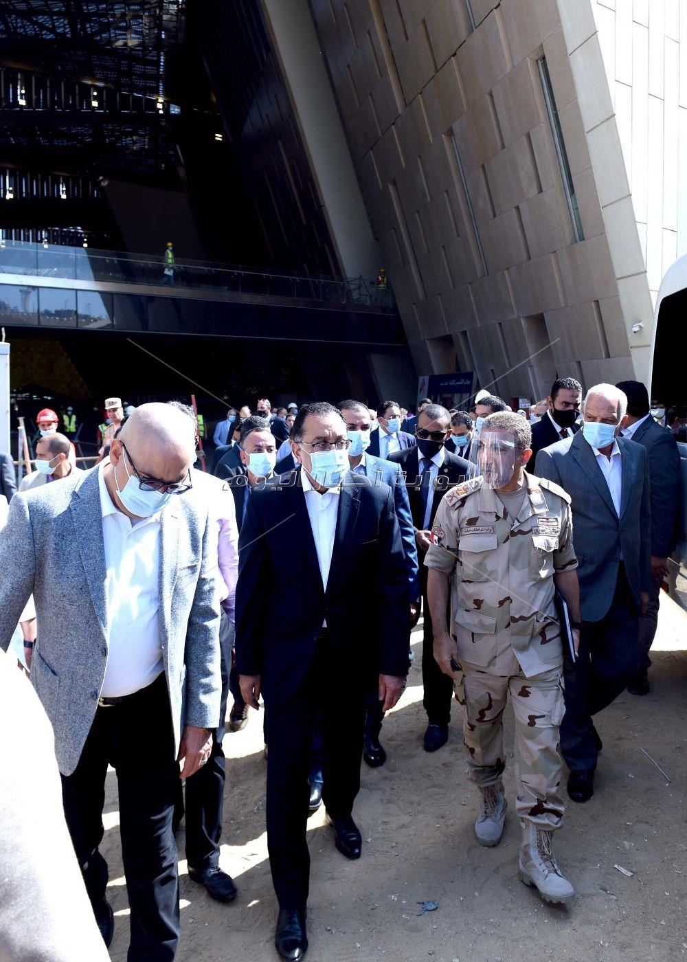 جولة رئيس الوزراء بالمتحف الكبير‎