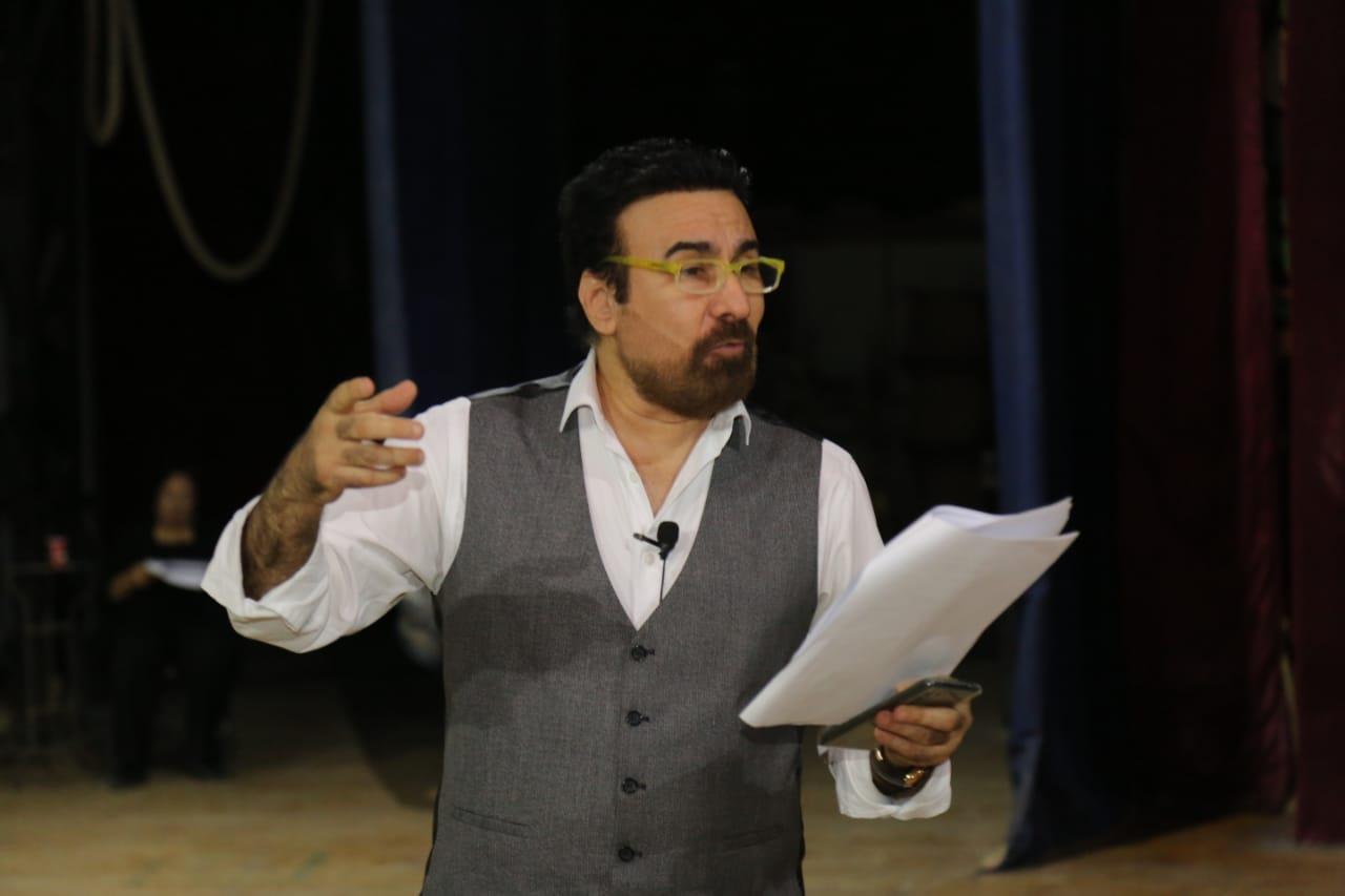 سامي مغاوري وسميرة عبد العزيز في بروفات مكثفة لليلة المحمدية