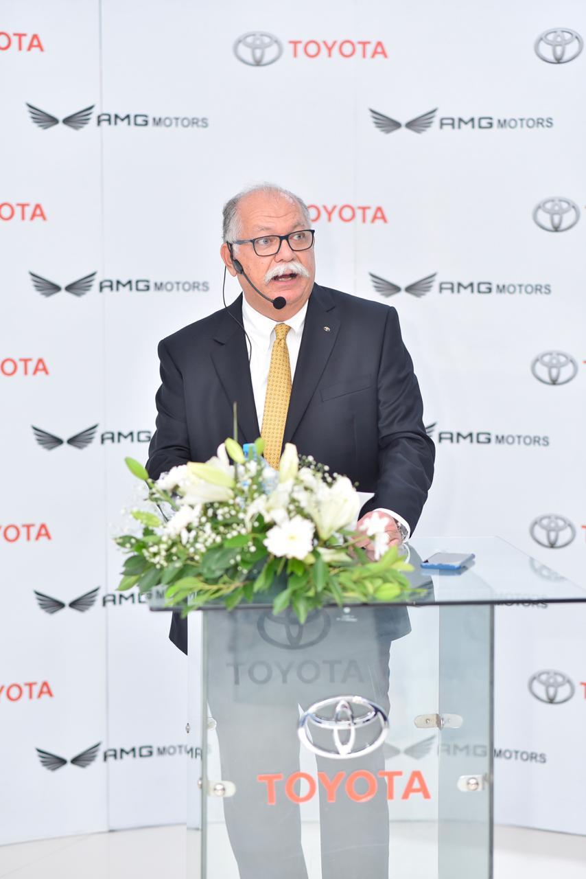 تويوتا إيجيبت تشارك في  افتتاح فرع «AMG»  المتكامل بالقطامية