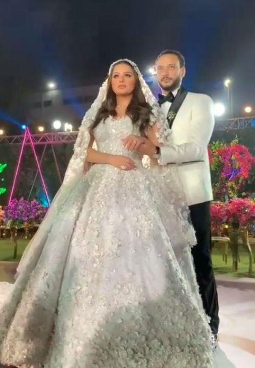 15 صورة من حفل زفاف أحمد خالد صالح وهنادي مهنا