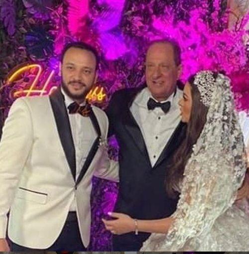 15 صورة من حفل زفاف أحمد خالد صالح وهنادي مهنا