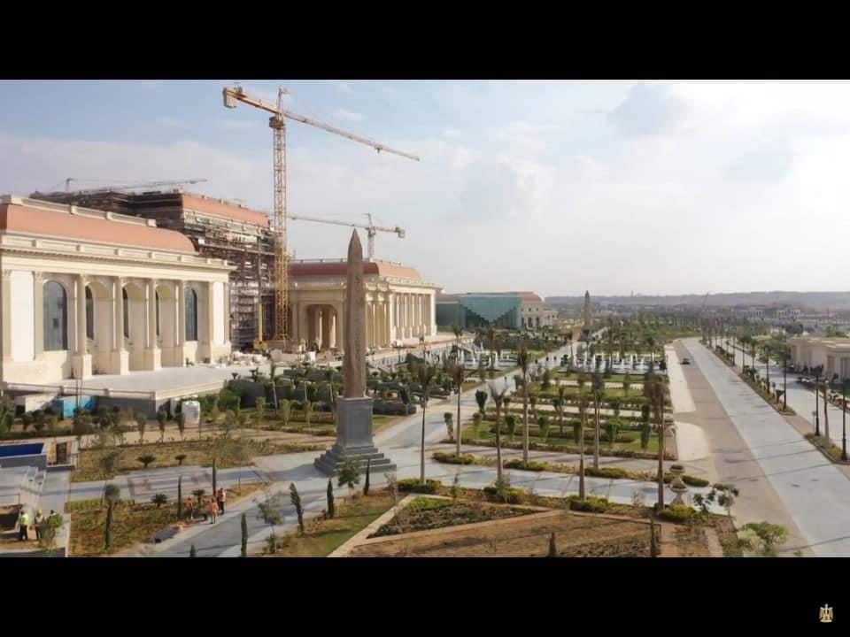  مدينة الفنون والثقافة بالعاصمة الإدارية التي زارها الرئيس أمس