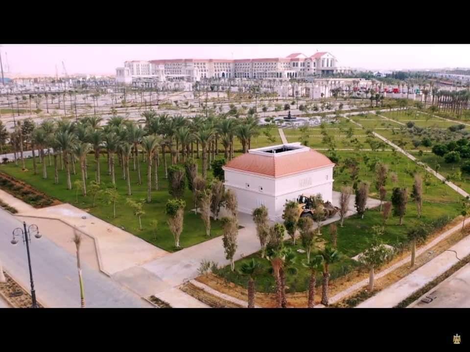  مدينة الفنون والثقافة بالعاصمة الإدارية التي زارها الرئيس أمس