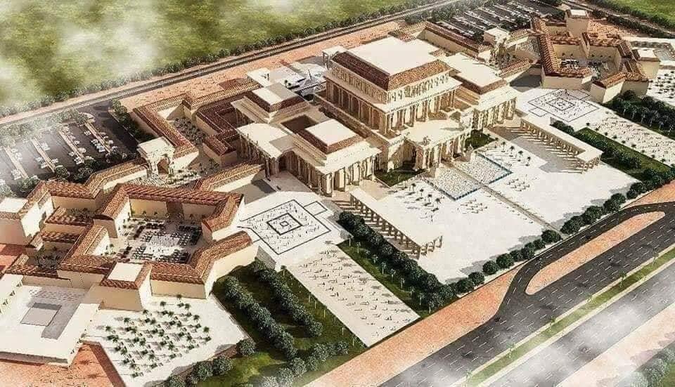  مدينة الفنون والثقافة بالعاصمة الإدارية التي زارها الرئيس أمس