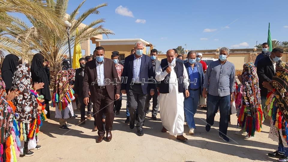 زيارة وزير الزراعة لمطروح