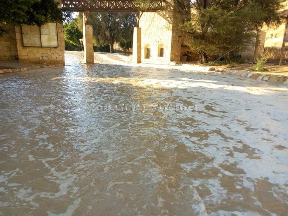 محمية وادي دجلة تنقل مياه الأمطار من الجبال إلى نهر النيل