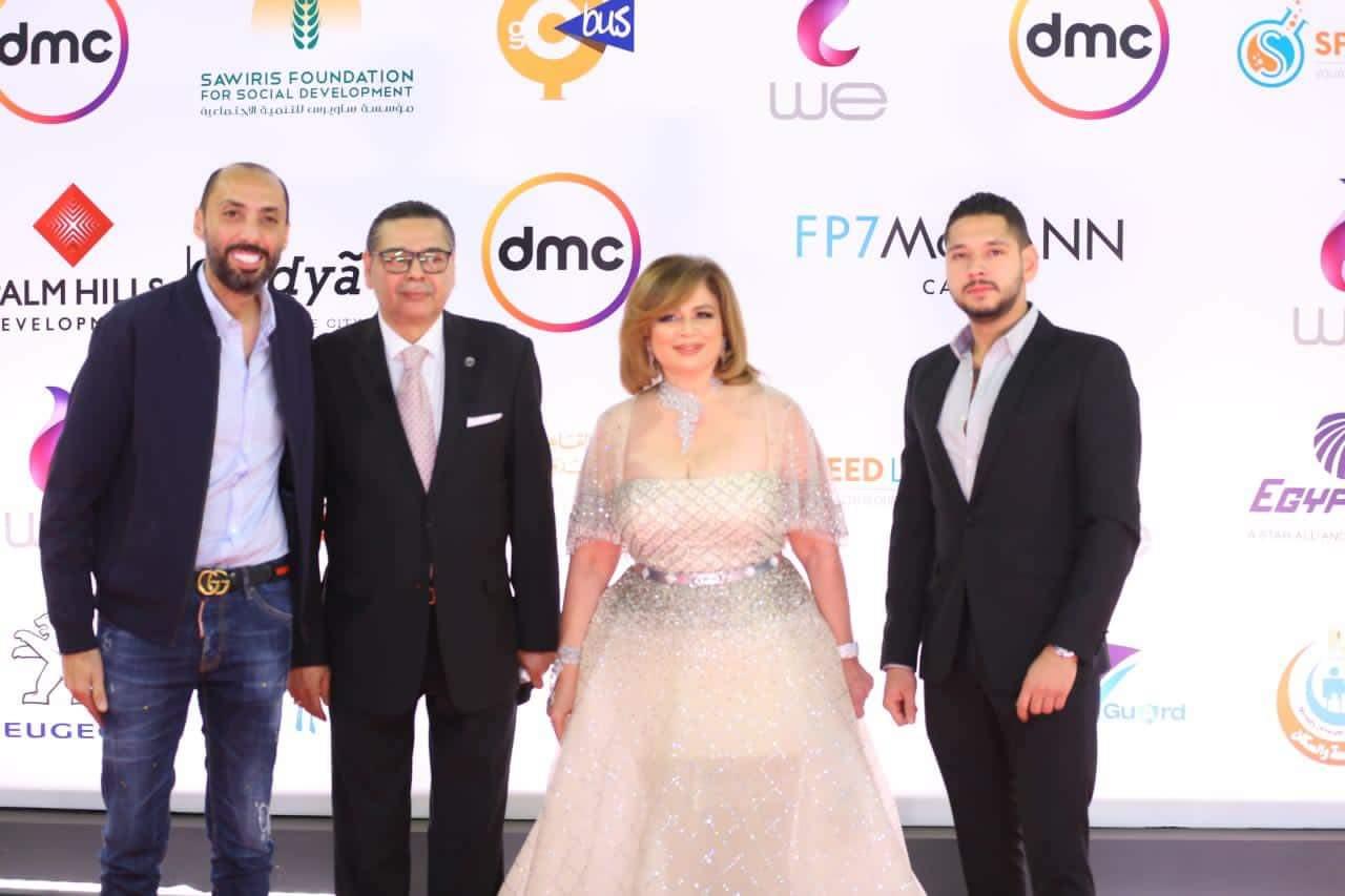 نجوم الفن في عرض فيلم "حظر تجوال" بمهرجان القاهرة السينمائي