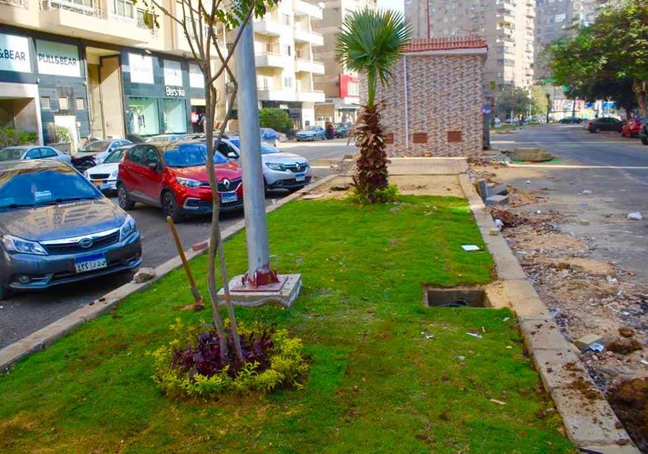  بشأن رفع  كفاءة النظافة ، والحدائق ، بنطاق أحياء محافظة الجيزة ، شملت الآتي : --