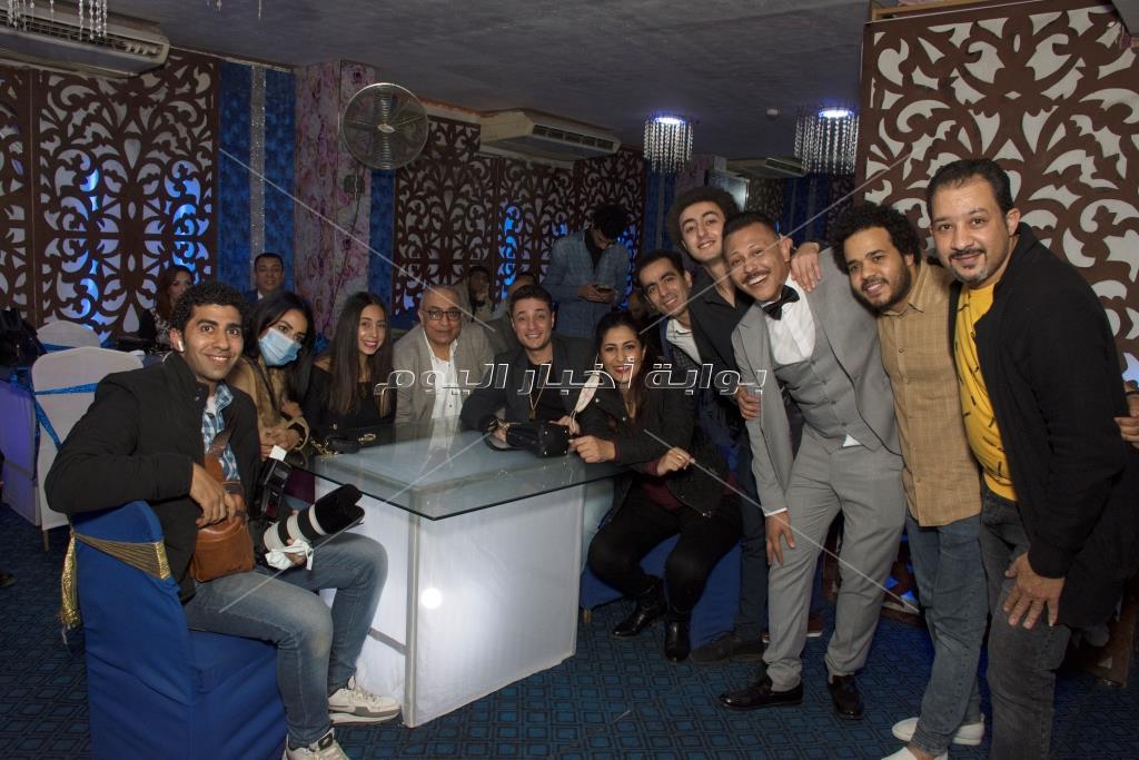 بطاوي يحتفل بزفافه بحضور عبدالباقي وأشرف زكي ونجوم «اللوكاندة?»