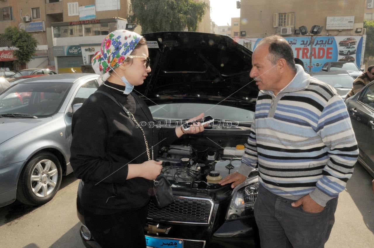 سوق سيارات مدينة نصر.. واقف فى الممنوع