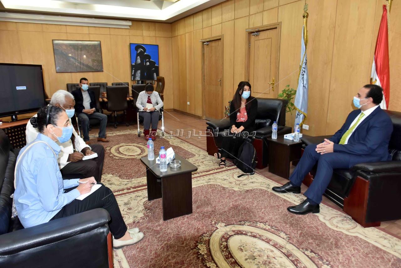 محافظ الأقصر يستقبل القنصل البريطانى لبحث تعزيز السياحة 