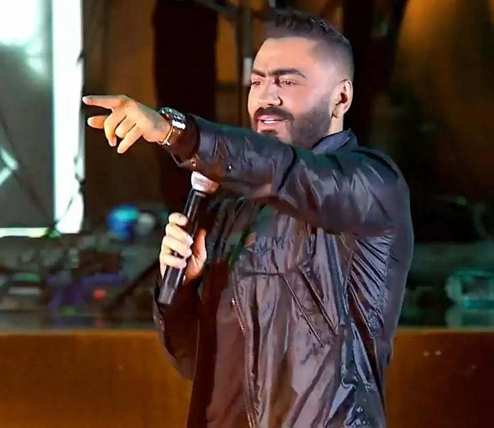 تامر حسنى يشعل حفل افتتاح مهرجان دبي