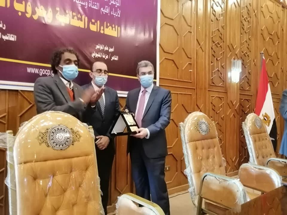 افتتاح المؤتمرالثالث والعشرين لادباء اقليم القناة وسيناء الثقافي