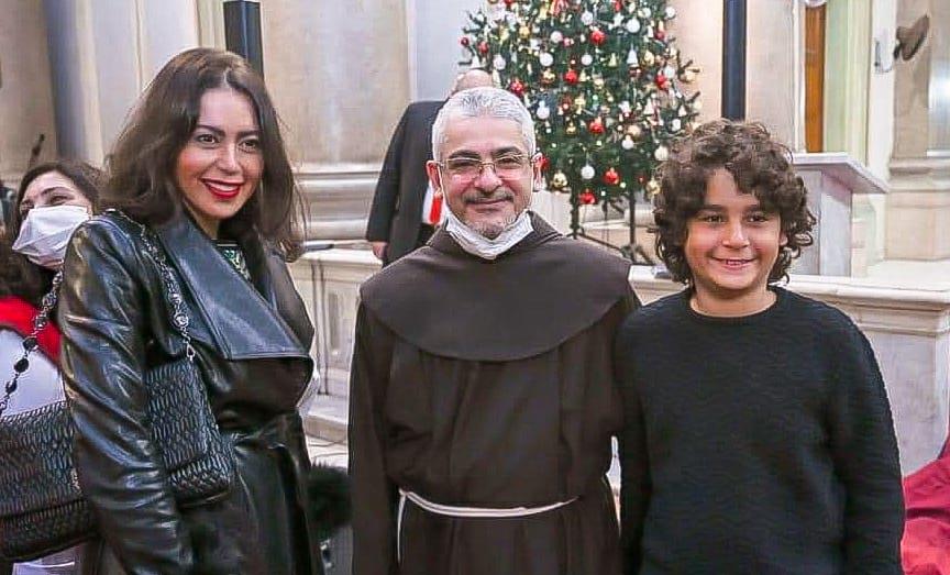 صور| نجوم الفن يشاركون في احتفالية الكريسماس بكنيسة سان جوزيف