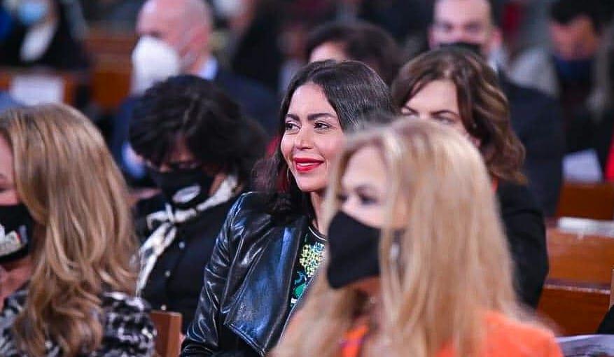 صور| نجوم الفن يشاركون في احتفالية الكريسماس بكنيسة سان جوزيف