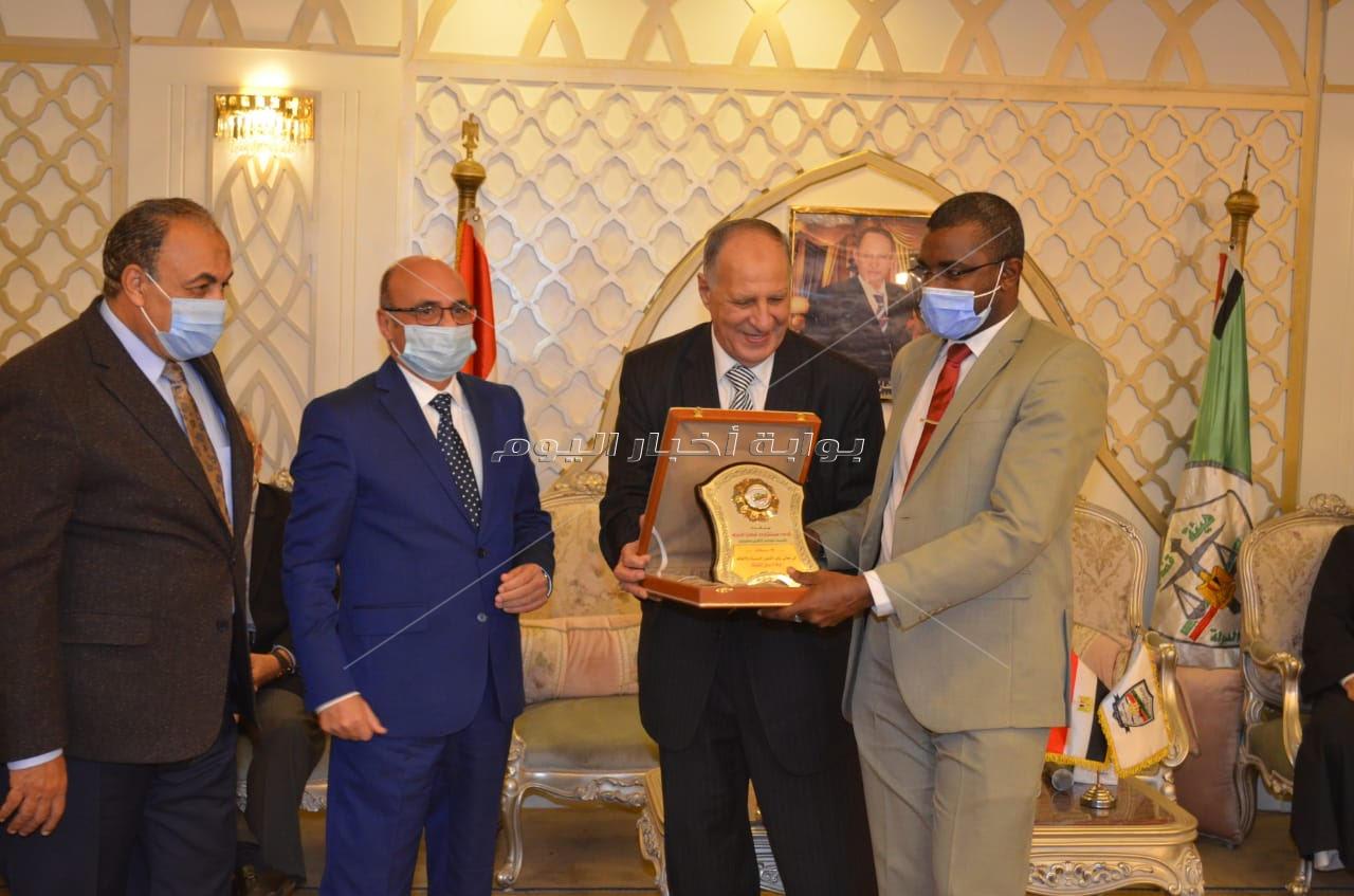 هيئة قضايا الدولة تُكرم وزير الأوقاف المصري ونظيره السوداني