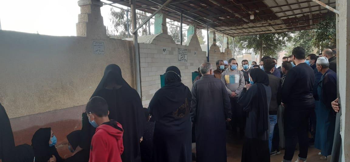 جنازة المستشار لاشين إبراهيم
