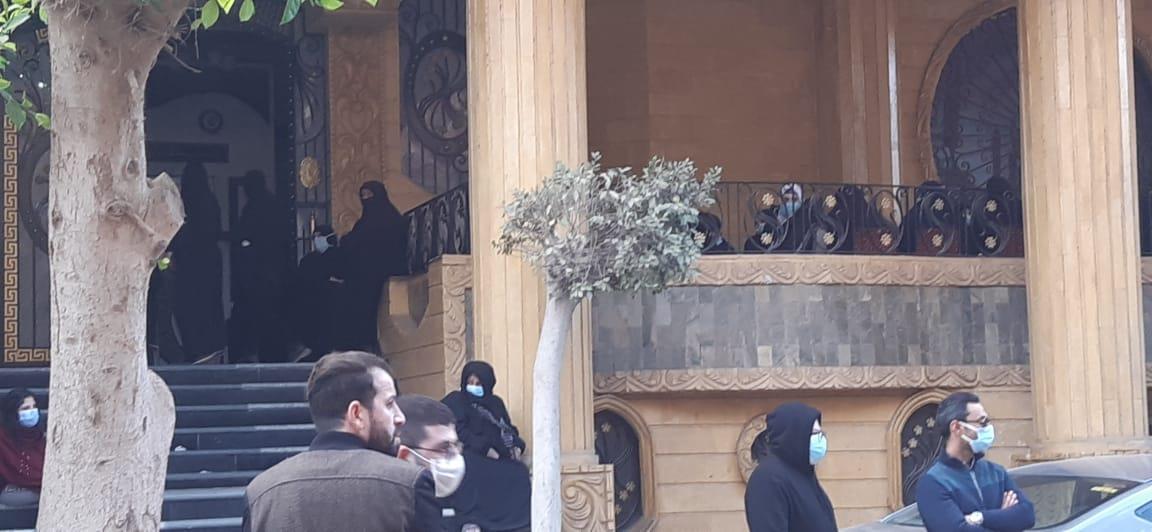 جنازة المستشار لاشين إبراهيم