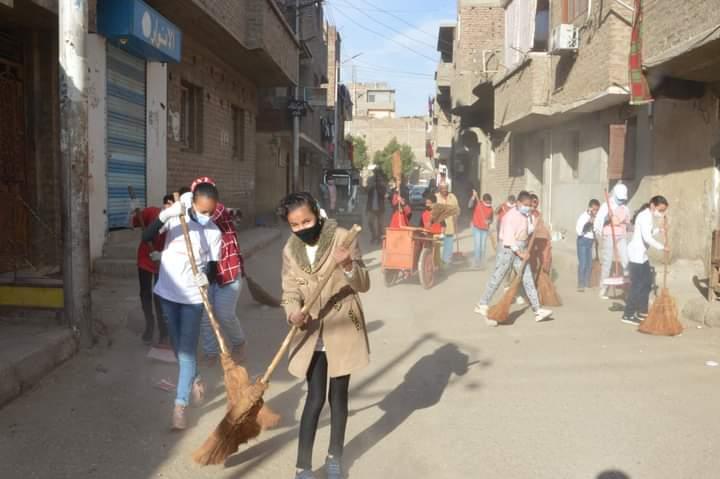 مبادرة قرية نظيفة بمحافظة قنا 