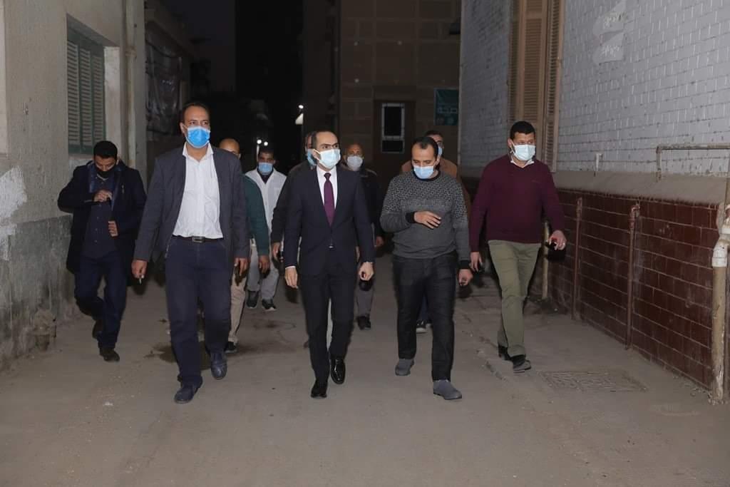نائب محافظ سوهاج  يتفقد مستشفى أخميم