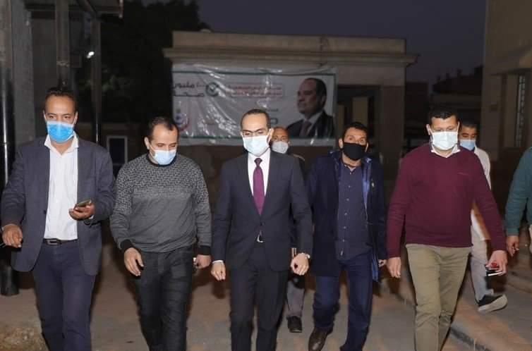 نائب محافظ سوهاج  يتفقد مستشفى أخميم