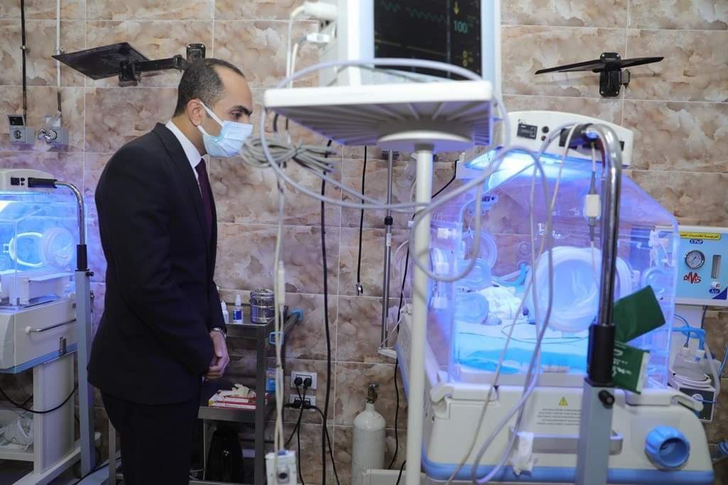 نائب محافظ سوهاج  يتفقد مستشفى أخميم