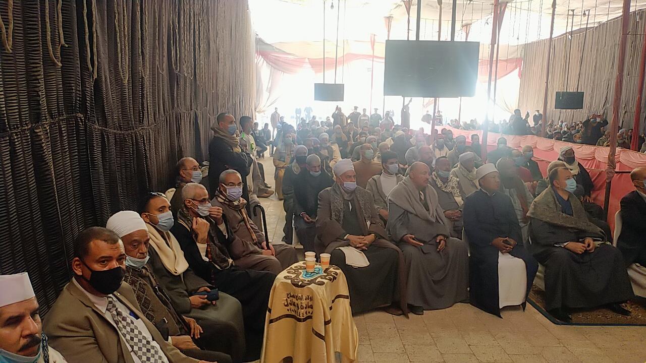 انهاء خصومة ثارية  بين ابناء العمومة  ال سلمان بمركز طما بسوهاج