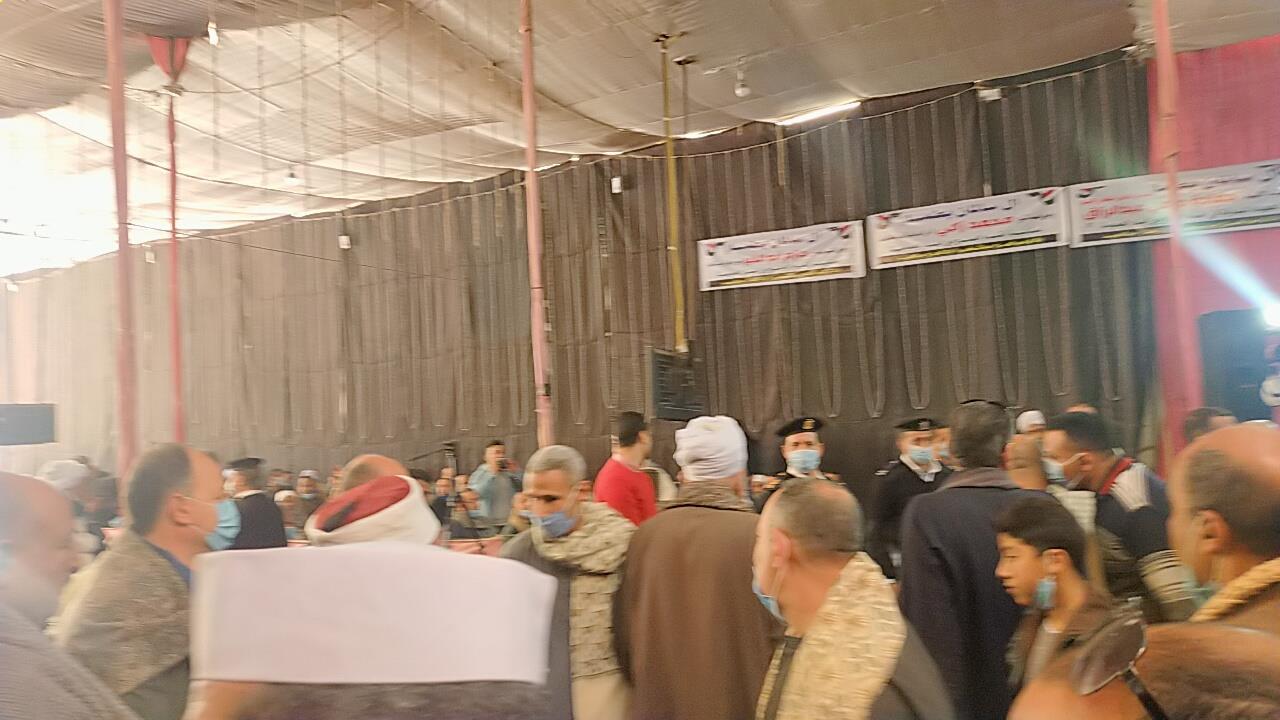 انهاء خصومة ثارية  بين ابناء العمومة  ال سلمان بمركز طما بسوهاج