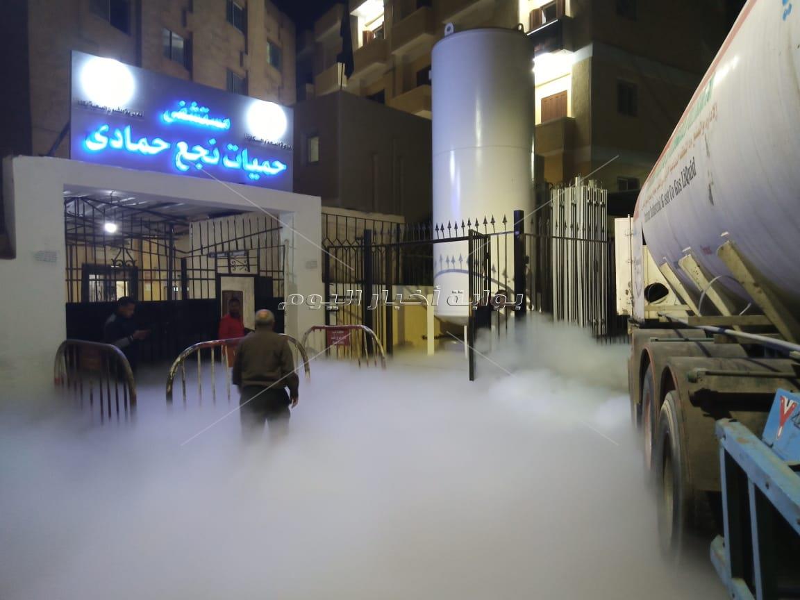 انفجار تانك اكسجين