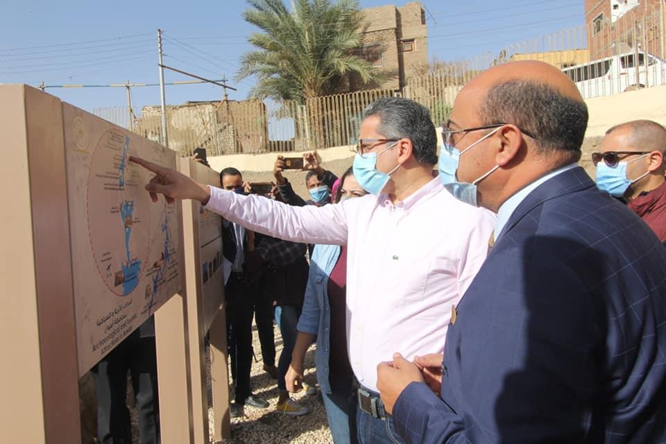 - افتتاح معبد إيزيس بعد الإنتهاء من مشروع ترميمه وتطوير الخدمات السياحية به 