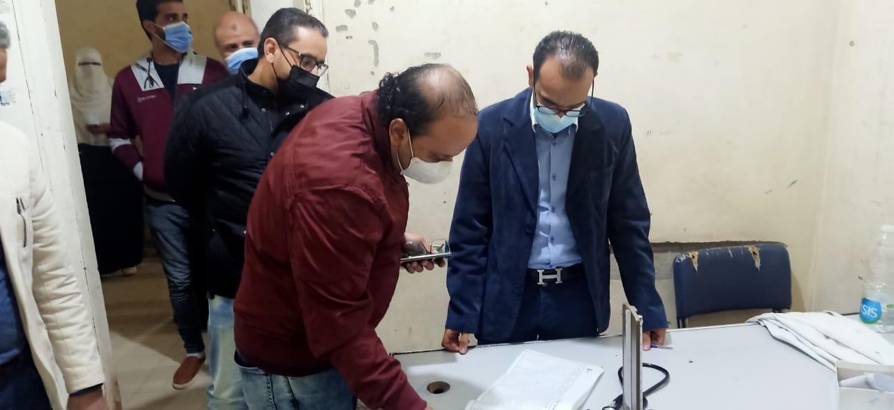 صور | فريق الاشراف يتفقد ليلا مستشفى ابوتشت