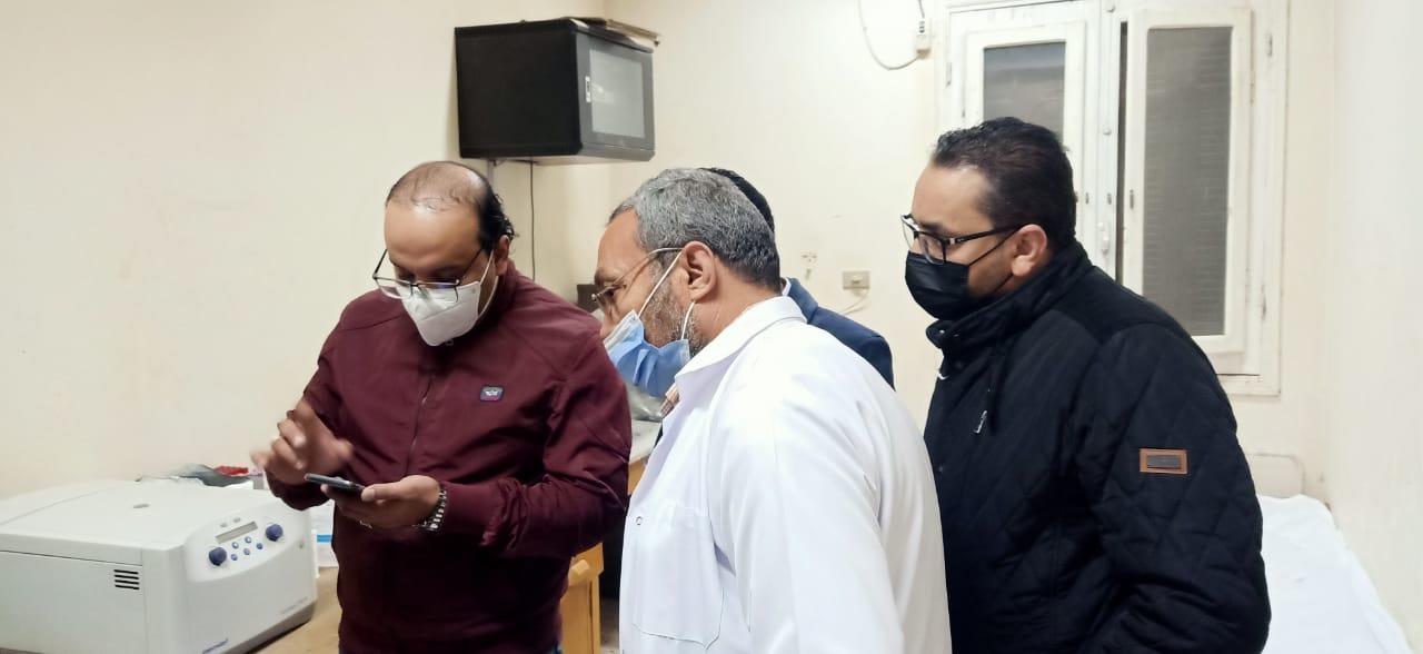 صور | فريق الاشراف يتفقد ليلا مستشفى ابوتشت