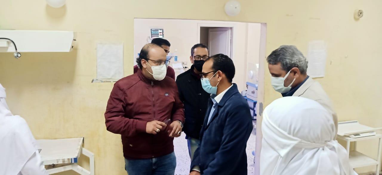 صور | فريق الاشراف يتفقد ليلا مستشفى ابوتشت