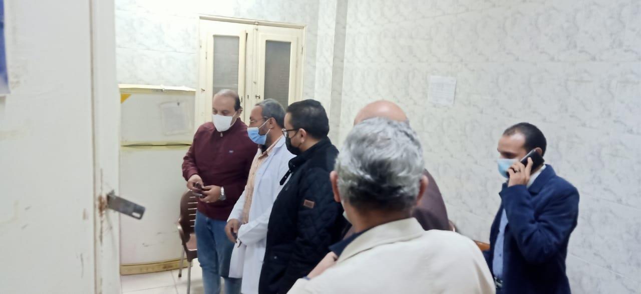 صور | فريق الاشراف يتفقد ليلا مستشفى ابوتشت