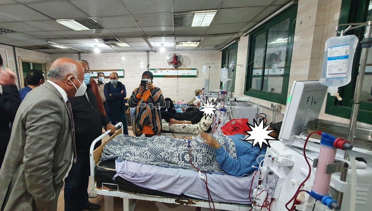 وكيل «صحة الغربية» يتفقد مستشفى كفر الزيات العام