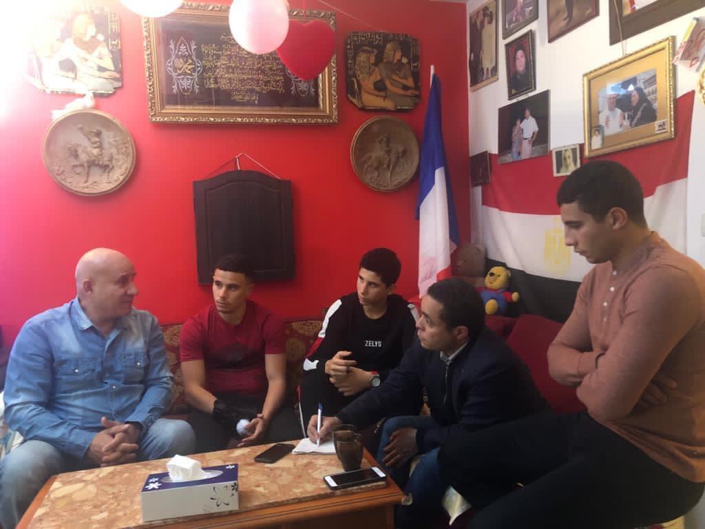 الفرعون المصري "شادي برايا "بطل فرنسا في ا لبوكس : عيني على البطولة القادمة .. وأتمنى ألعب بأسم مصر 