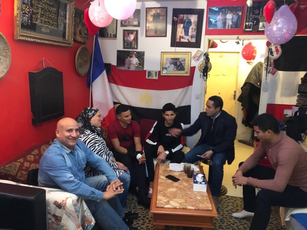 الفرعون المصري "شادي برايا "بطل فرنسا في ا لبوكس : عيني على البطولة القادمة .. وأتمنى ألعب بأسم مصر 