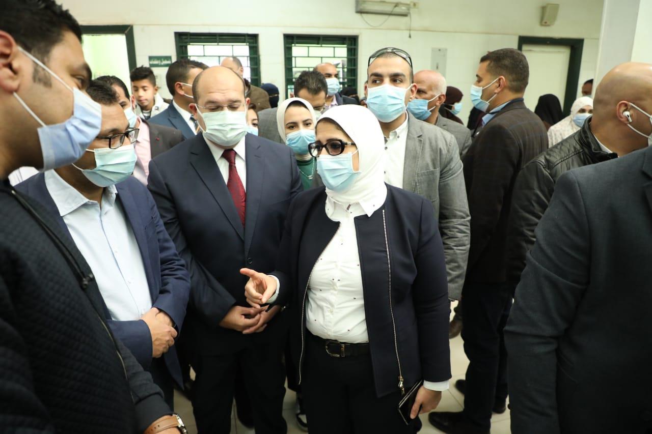  أول تحرك من وزيرة الصحة في مشروع الرئيس لتطوير قرى الريف المصري  