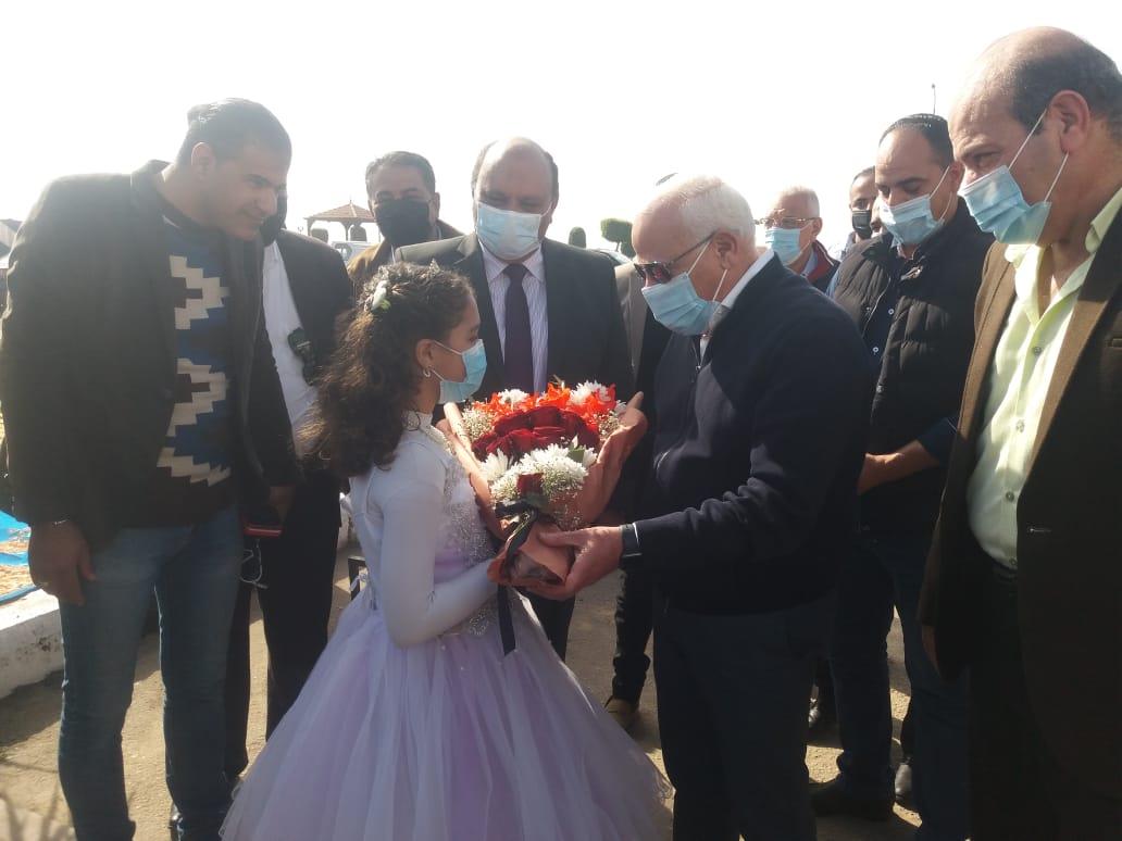 الغضبان وعصمت يفتتحان اعمال احلال وتجديد محطة الياقوت والمرجان