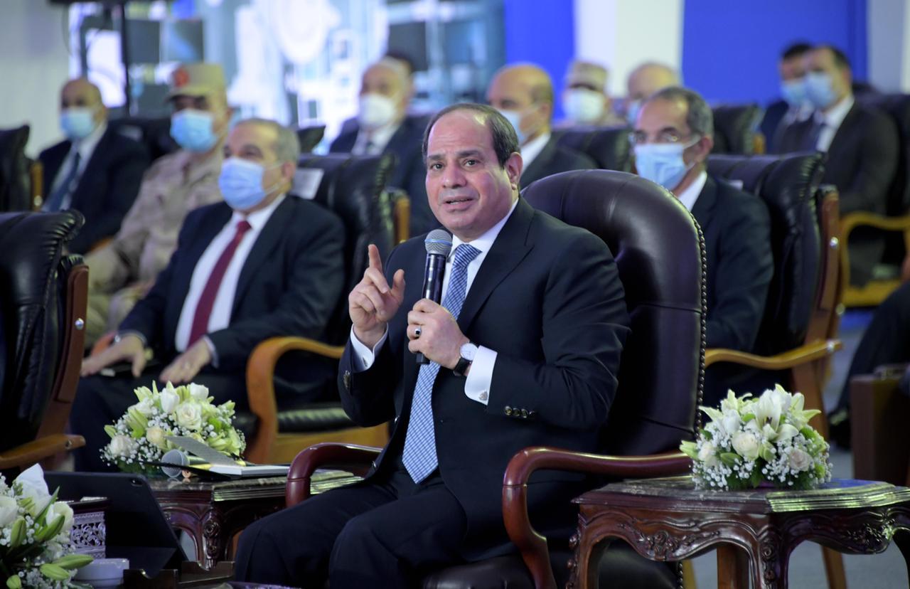 الرئيس السيسي يفتتح المجمع الطبي المتكامل بالإسماعيلية