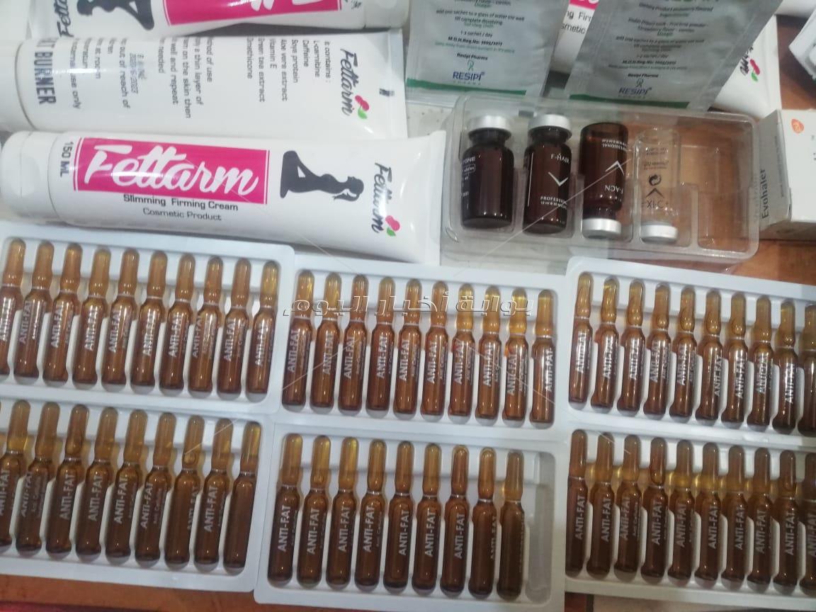 أدوية تخسيس مجهولة المصدر 