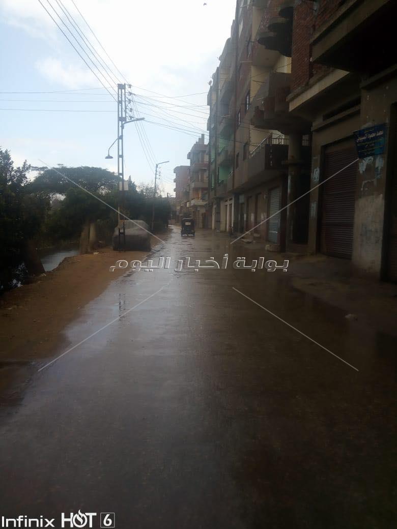 تعرض قرى طوخ لأمطار خفيفة