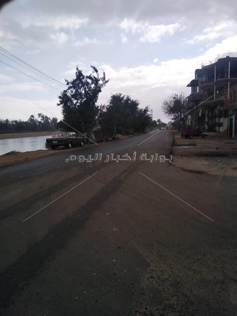 تعرض قرى طوخ لأمطار خفيفة