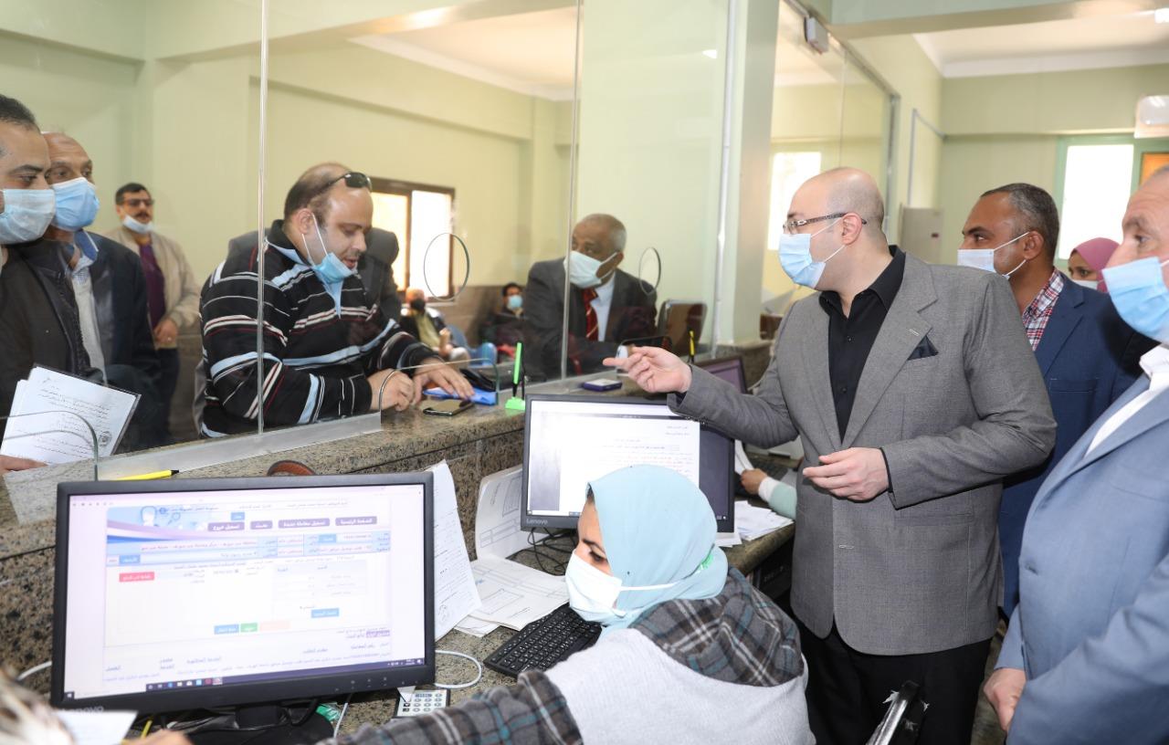محافظ بني سويف يتفقد المركز التكنولوجي الجديد عقب تطويره