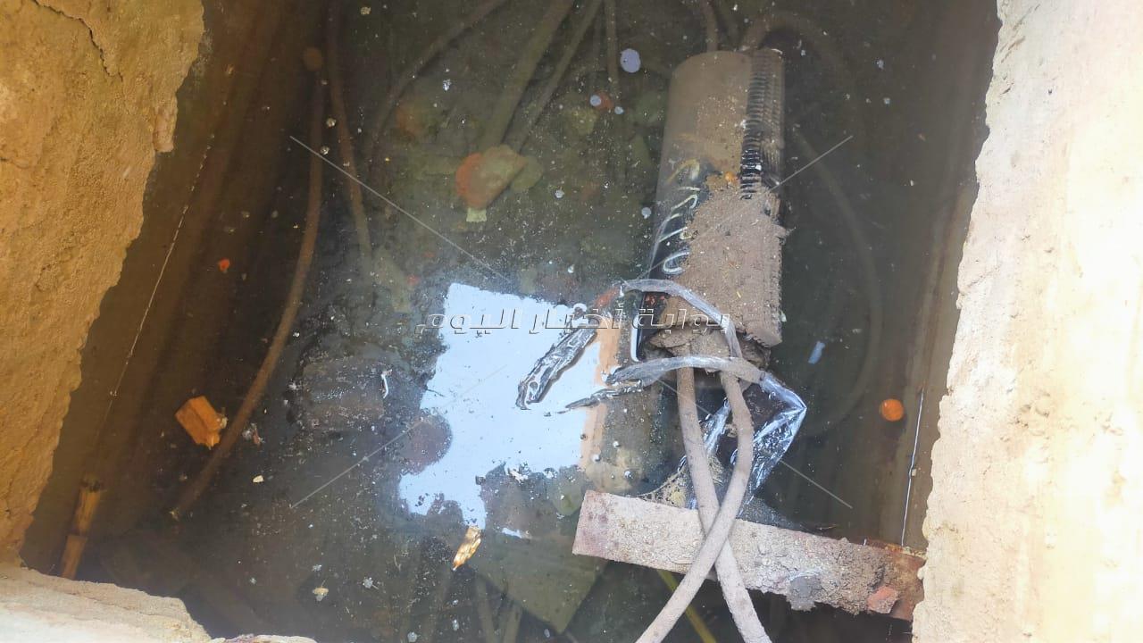 غضب بين أهالي قرية منشأة اليوسفي ببني مزار بسبب عدم وجود غطاء لغرفة التليفونات