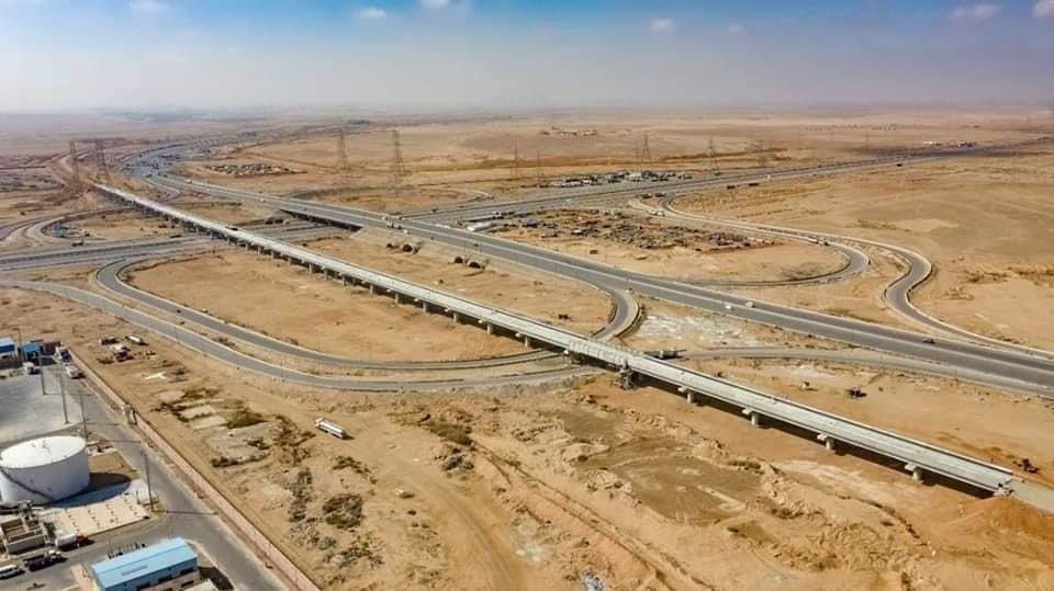 صور ترصد تنفيذ كوبري السويس بمشروع القطار الكهربائي LRT
